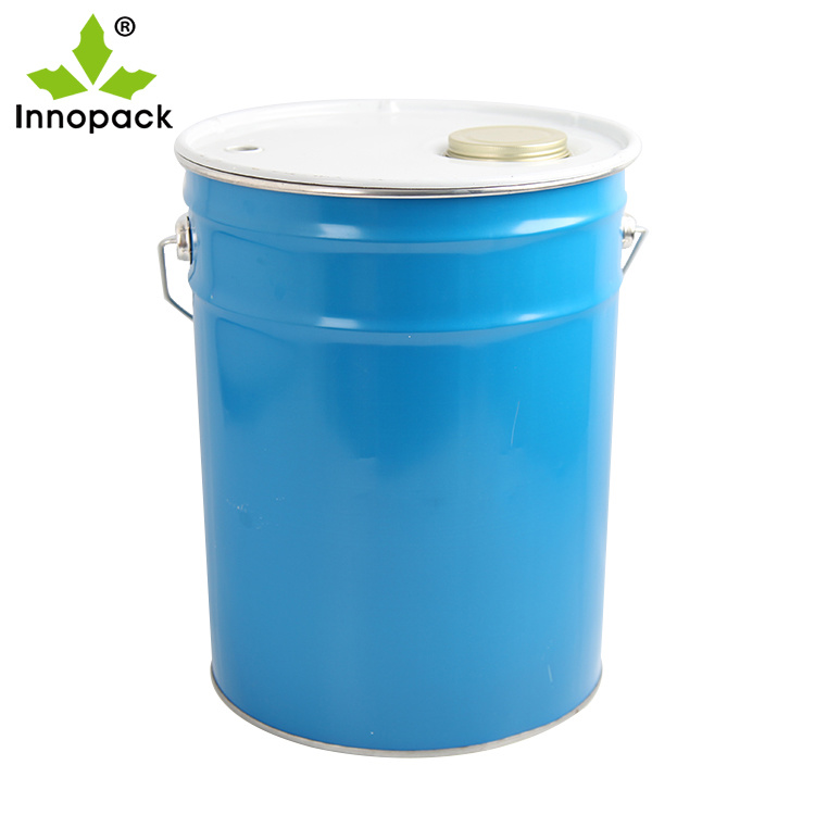 Wholesale 20 Liter 5 Gallon Steel Metal Paint Pail Tin Bucket Pail for Paint
