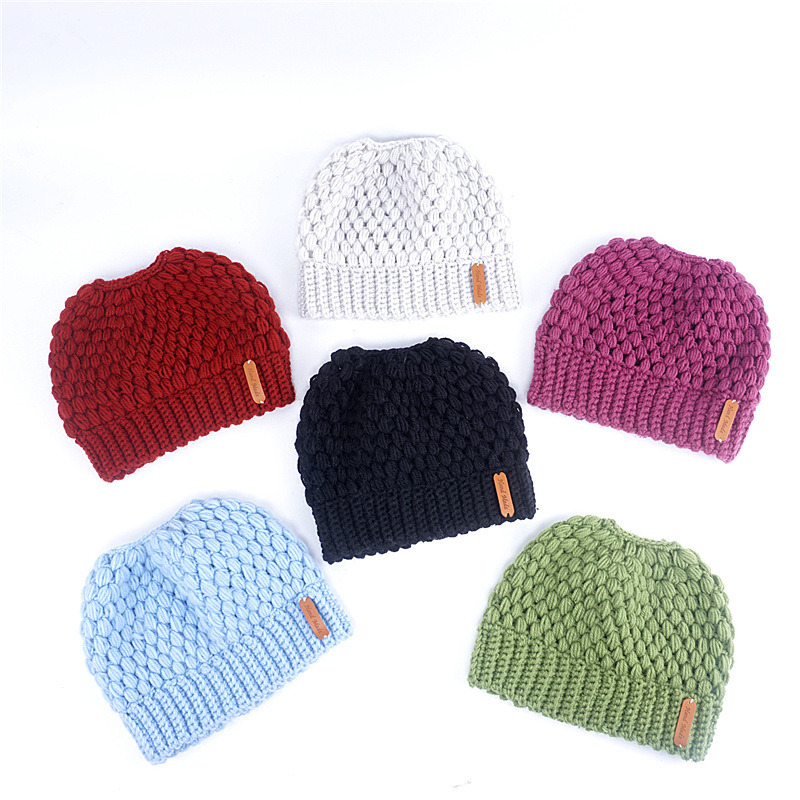 2019 Brand Women Men Hat Unisex Warm Winter Knitted Hat