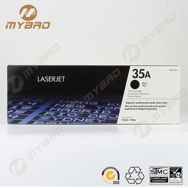 Universal Black Toner Cartridge for HP CB435A CB436A 35A 36A