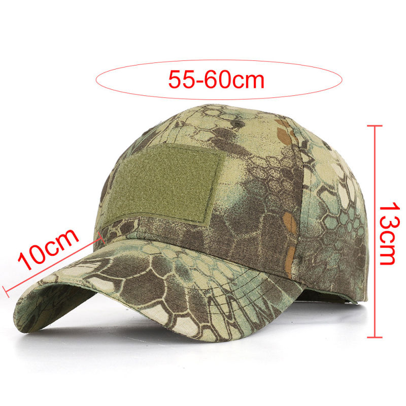 Outdoor Army Men Camouflage Military Baseball Cap Custom Logo Hat
