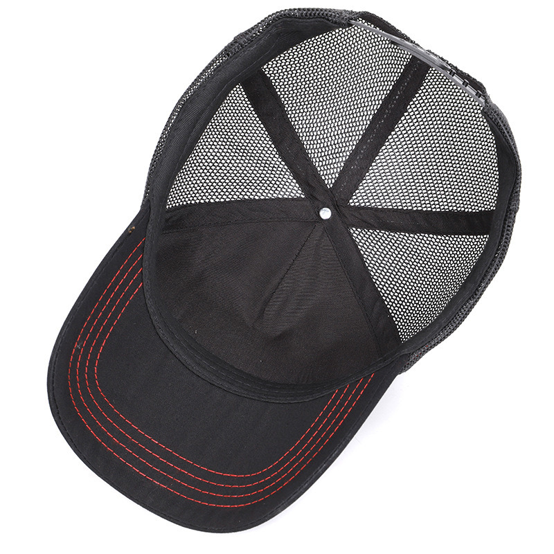 Wholesale Cartoon Net Hat Baseball Cap with Custom Embroidery