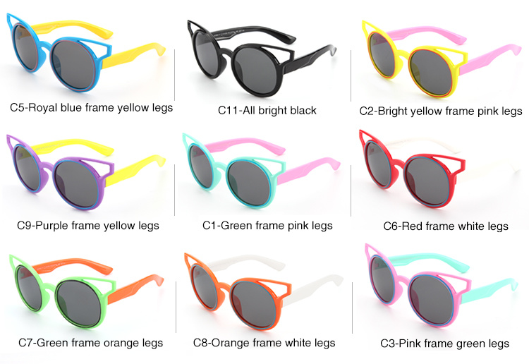New Kids Sunglasses Animal Design Baby Sunglasses