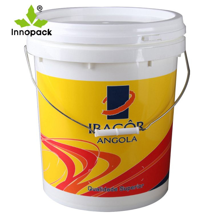 20liter Plastic Round Bucket Pail Food Grade 5L Bucket for Packing Paint Bucket