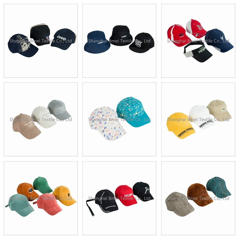 Shanghai 15 Years Professional Custom Sports Baseball Hats and Caps