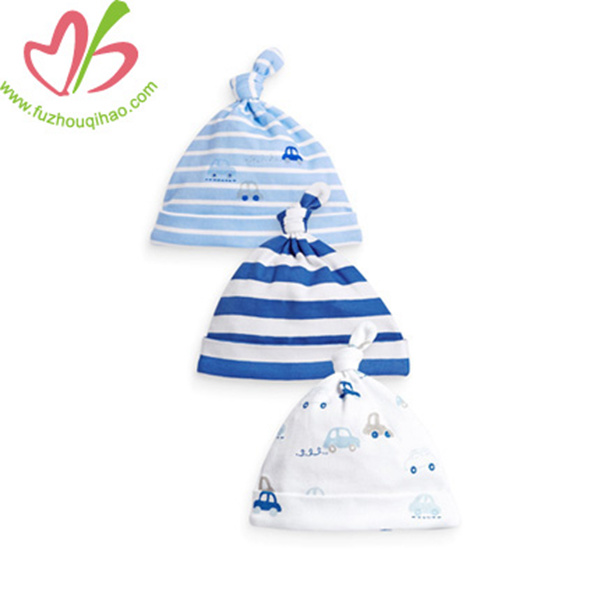 Infant Accessories Cotton Stripe Newborn Baby Hats