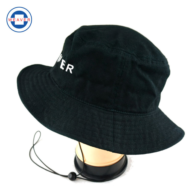 Black Barrel Hat Fisherman Hat Sunhat Bush Hat Beach Hat Outdoor Hat Swamp Hat
