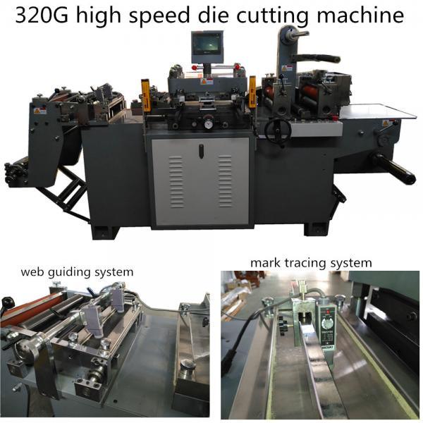 Hot Stamping Foil Flatbed Label Die Cutting Machine with High Speed