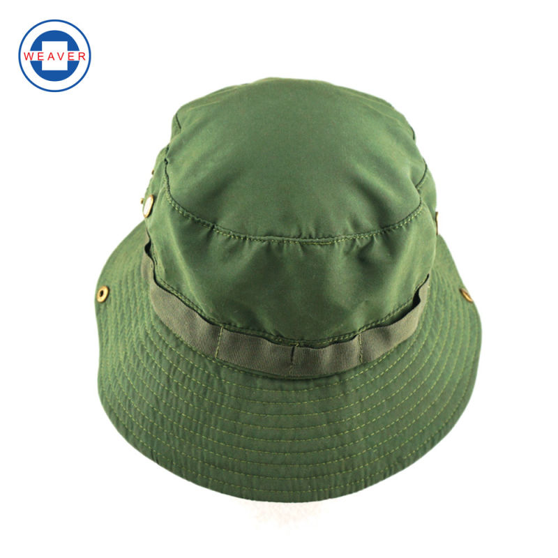 Green Cotton Jungle Hat Sun Hat Bucket Hat Fisherman Hat Police Hat