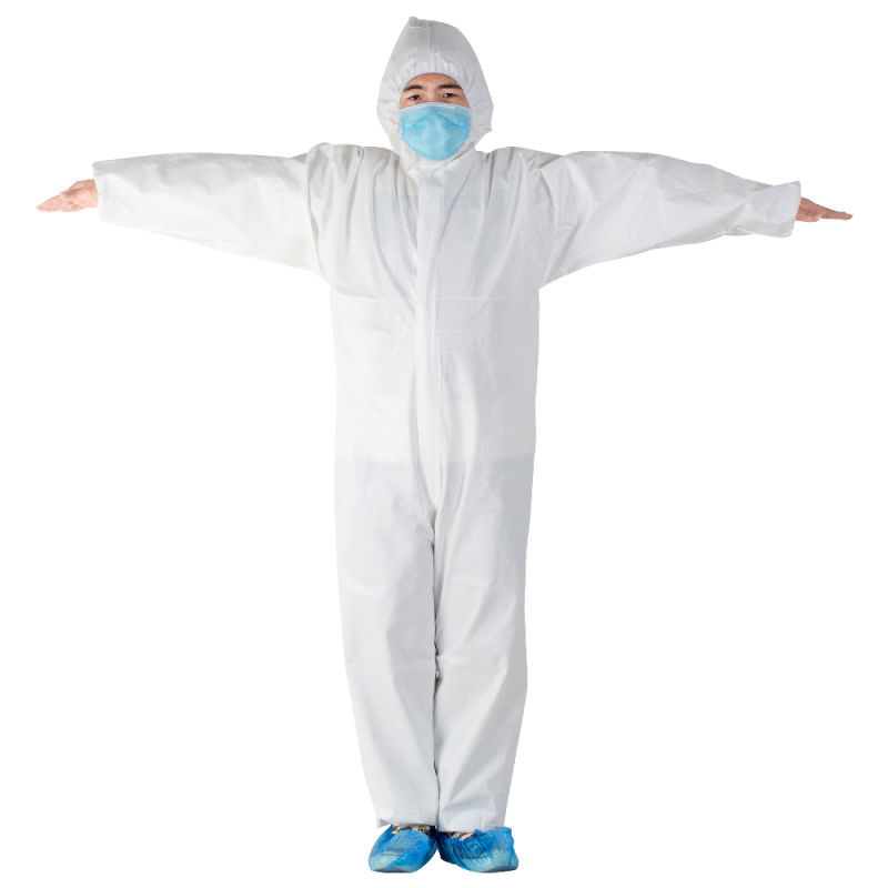 AAMI Non-Woven Protecting Clothes Disposable Protective Coverall
