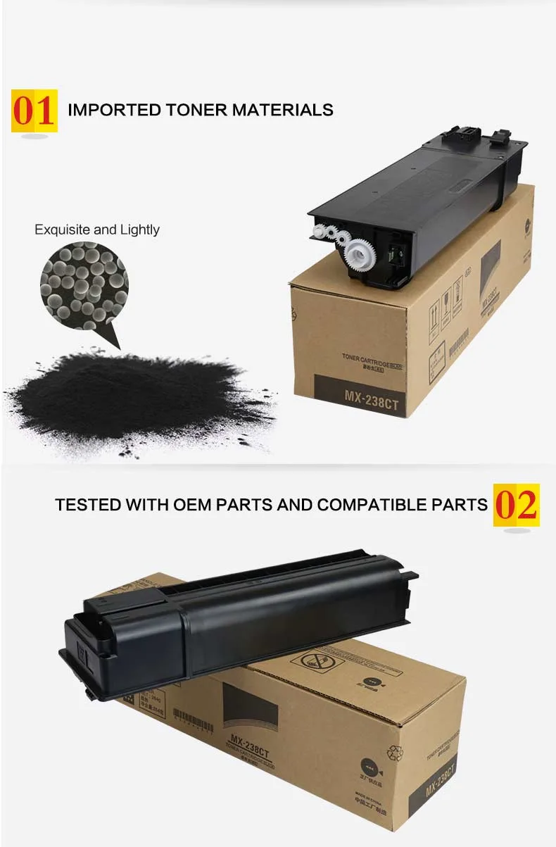 Mx-238CT Black Copier Toner Cartridge for 2048s/2048n/2048d/2348d/2348n