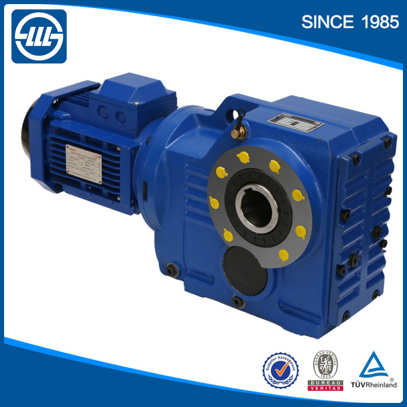 Kaf107 Short Flange Mounted Helical Bevel Gearbox with Hollow Shaft