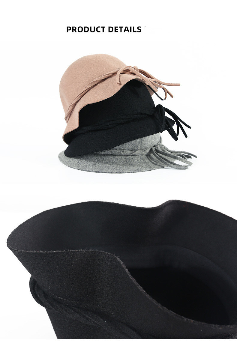 Custome Ladys' Top Hat Beret Hat, Concise Style Cap Hat Small Brim Beret Hat Cap 5