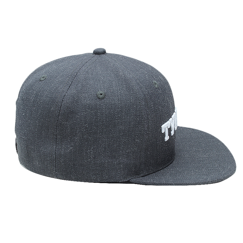 Custom Snapback Cap, Cotton Snapback Hat, Flat Brim Hat Caps