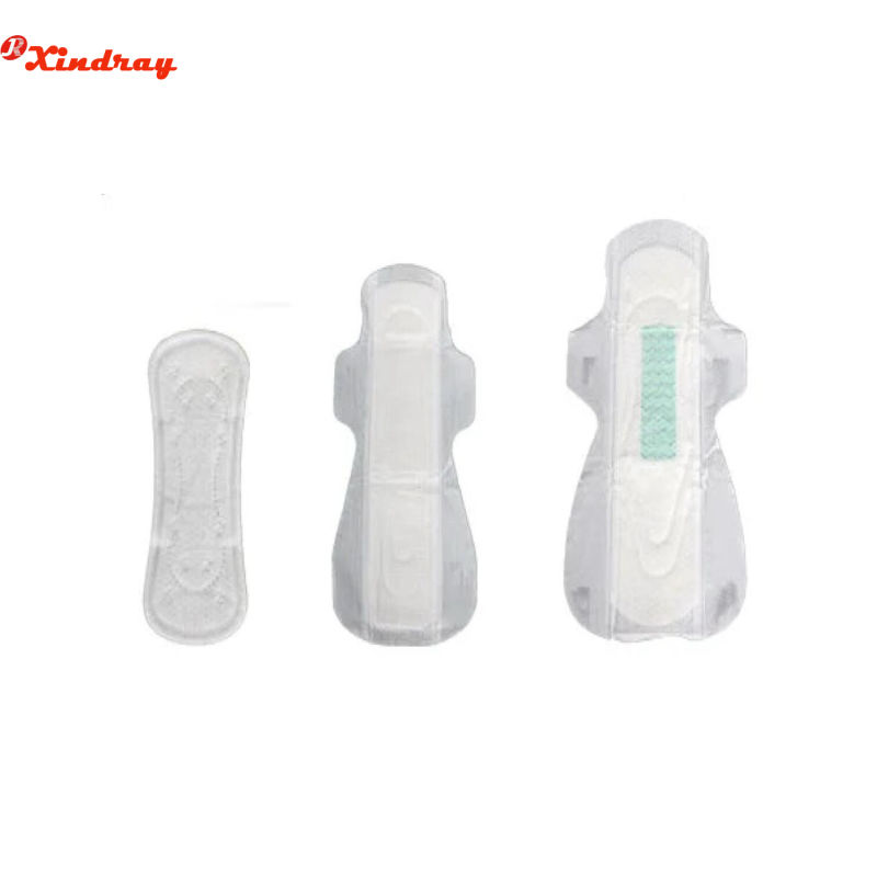 Biodegradable Organic Cotton with Anion for Night Time Use Sanitary Napkin