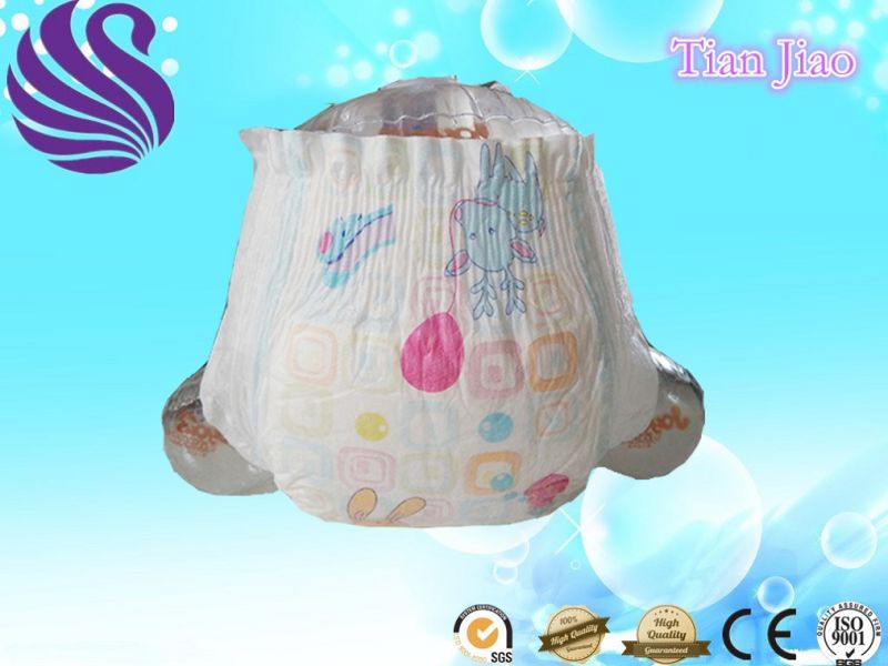 Soft Disposable Baby Diaper with Soft Cotton