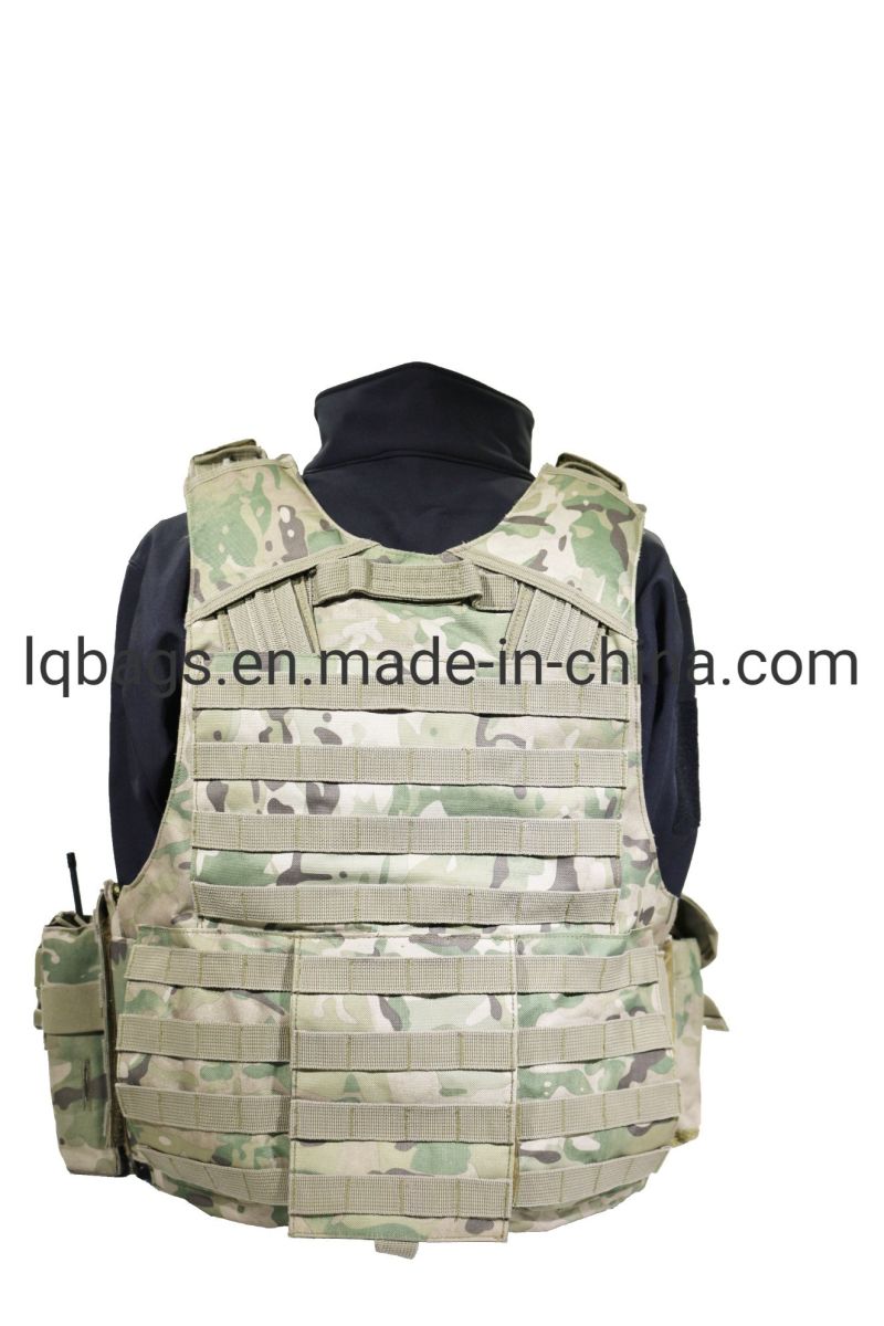 Military Tactical Vest Armor Vest Plate Carrier with Mag Pouch