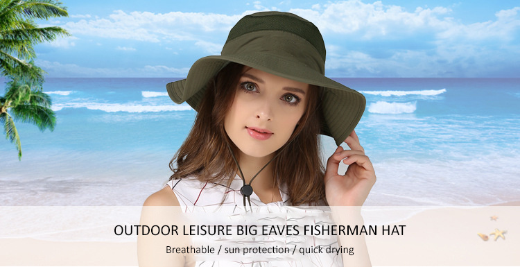 Embroidery Promotional Custom Logo Fashion Girls Bucket Hat Women Fisherman Hat