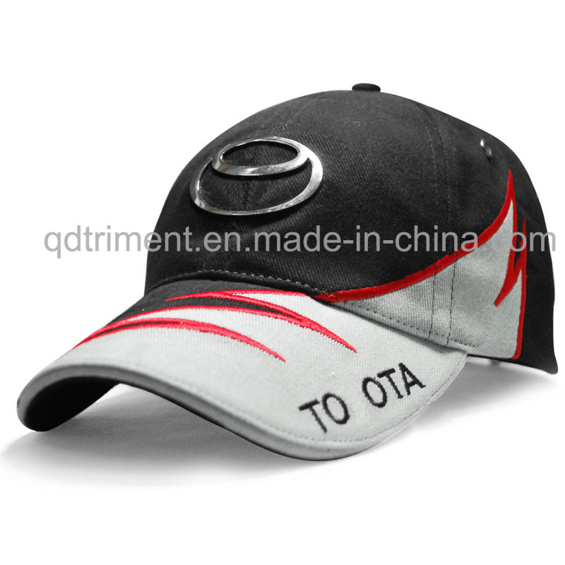 Constructed Embroidery Sandwich Cotton Twill Sport Baseball Cap (TRB081)