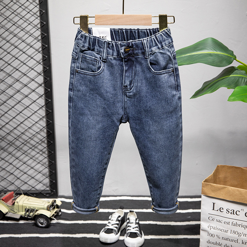 Demin Trousers Kids Casual Fashion Pants Children's Jeans