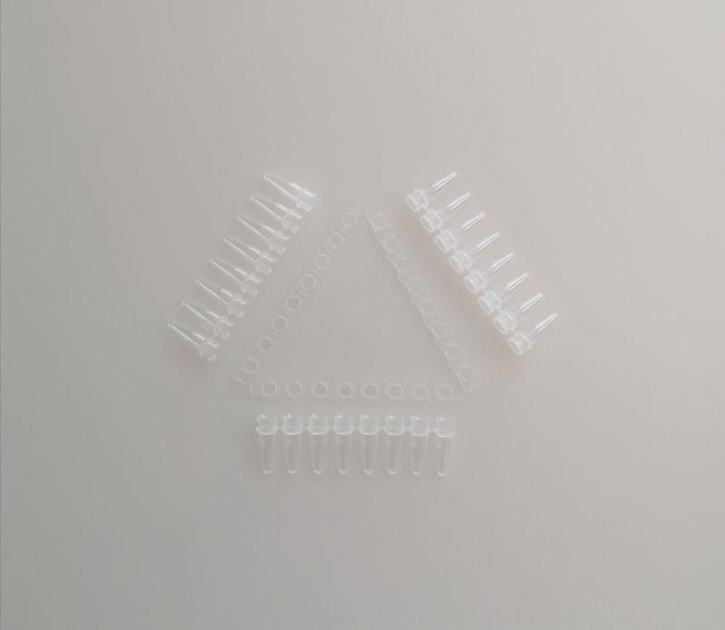 8 Strip PCR Tube 0.2ml with Flat Top