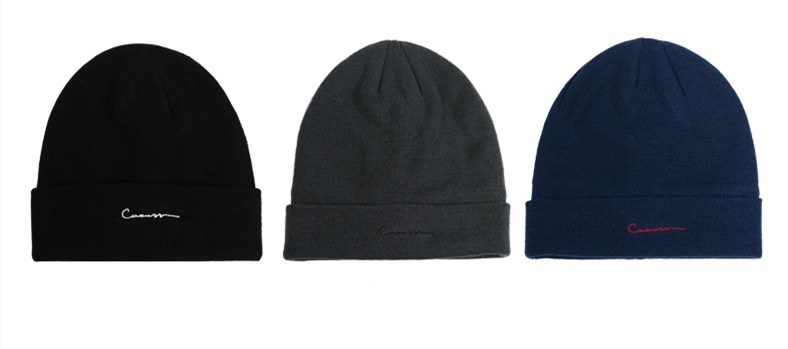 Customized Logo Winter Knit Cap, Woollen Cap, Soft Cotton Hat/Cap 3