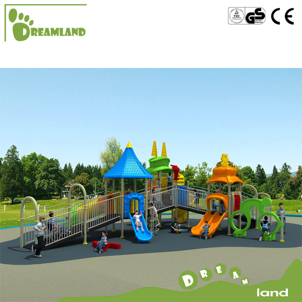Commercial Amusement Park Kids Plastic Slide Outdoor Playground for Kids