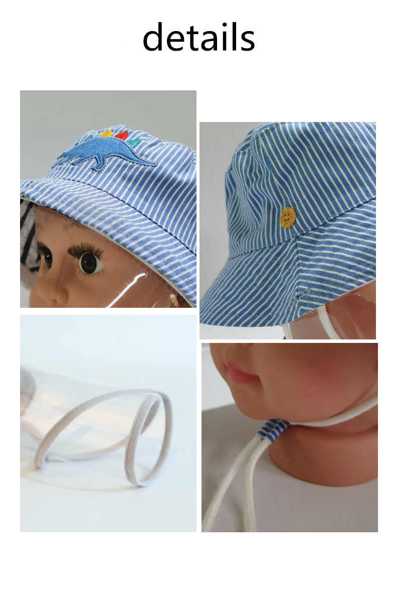 Baby Detachable Protective Bucket Hat