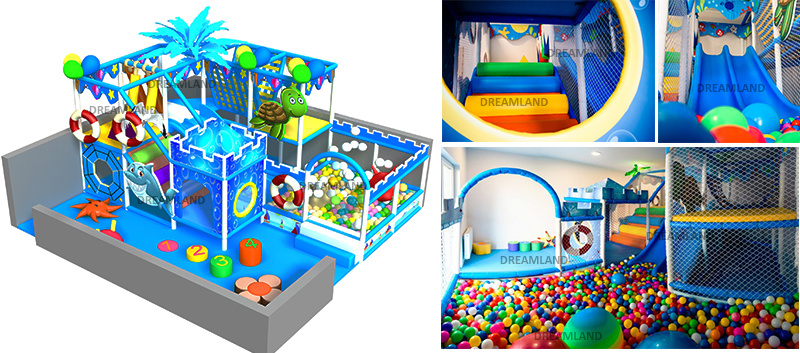 Customized Commercial Soft Cheap Jungle Play Gym Indoor Soft Playground with Kids Jungle Themed Soft Play Equipment