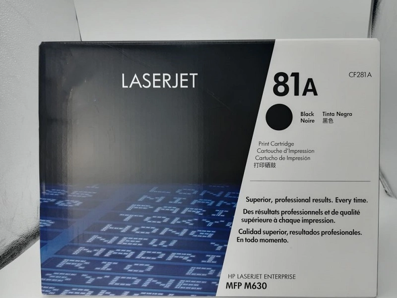Original Black Laser Toner Cartridge CF281A/ 81A Toner Cartridge for HP Printer Laserjet Enterprise Mfp M630h
