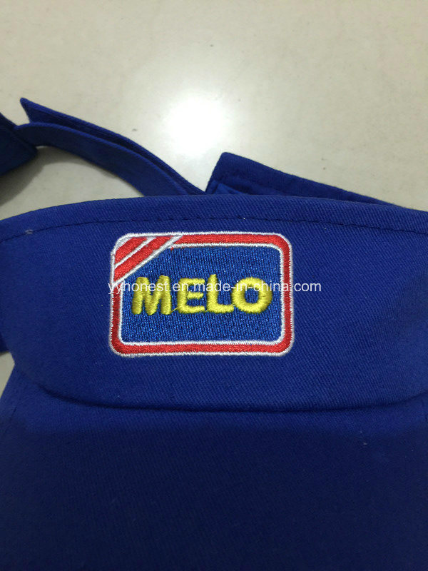 High Quality Custom Embroidered Logo Sun Visor Baseball Cap
