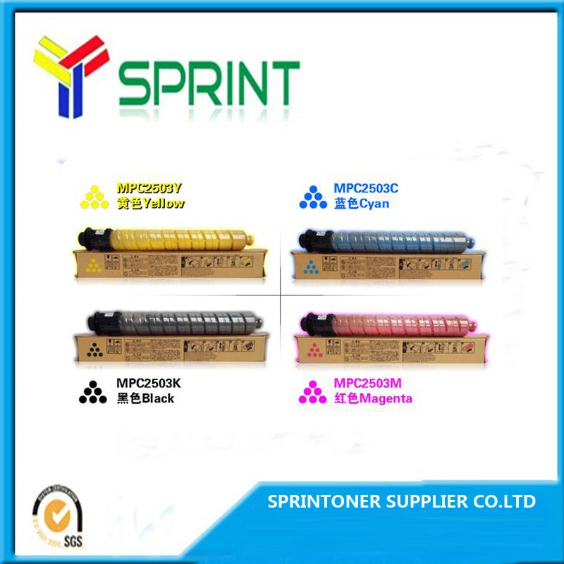 Toner Cartridge for Ricoh Mpc2503 Mpc2003 Mpc3003 3503 Color Toner Cartridge