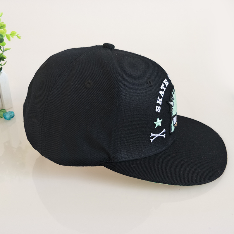 Custom Snapback Hat Flat Brim Hat Sport Cap Baseball Cap