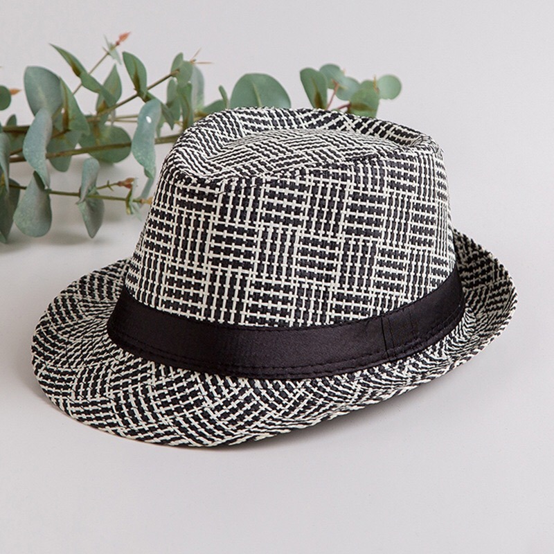 Male White Panama Straw Hat China Wholesale Man Fedora Hat