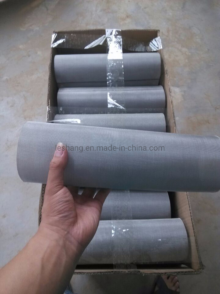 Loop Two Layer Plain Weave Woven Wire Mesh Stainless Steel Filter Tub