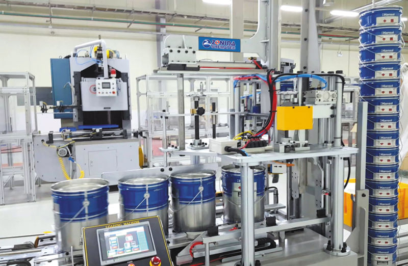 Hot-Sale Chemical Pail Packaging Machine - Pail Stacker