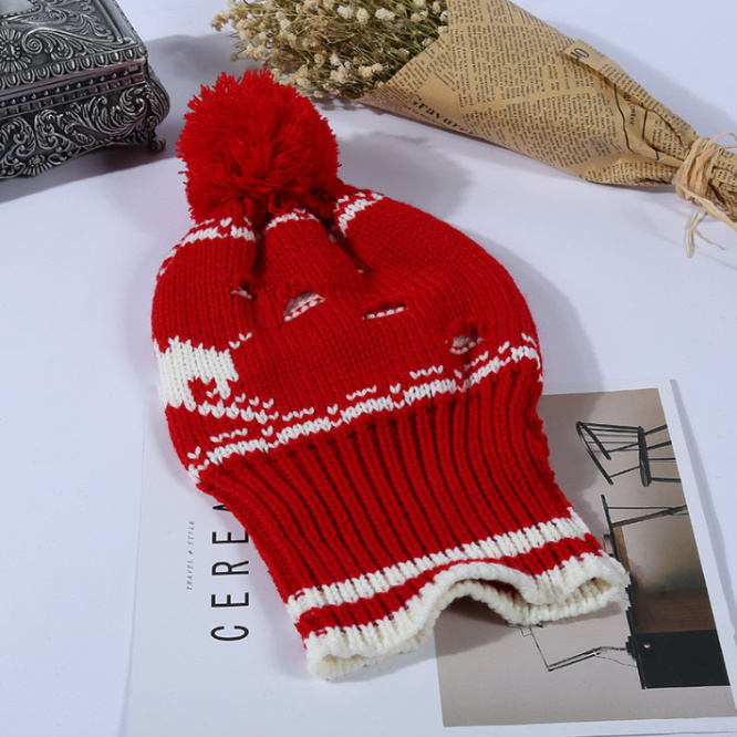 Christmas Hats Winter Acrylic Beanies Knitted Hats
