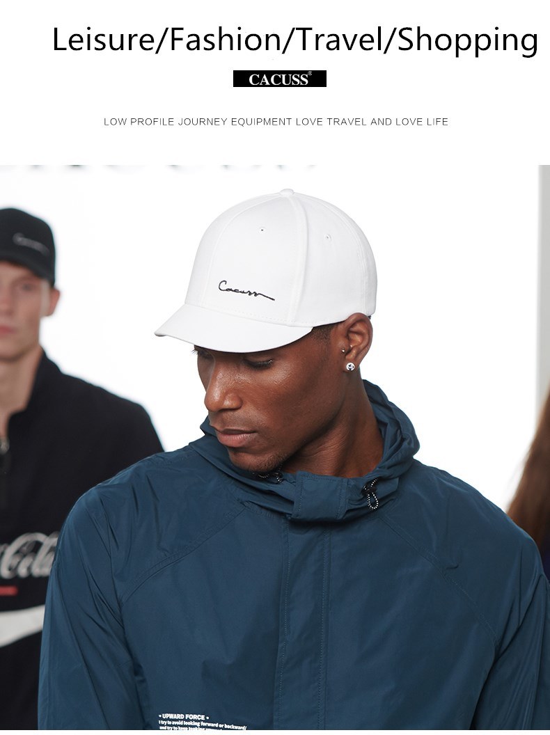 Custom Promotional Cotton Baseball Cap Hat Embroidery Golf Hat Fashion Short Brim Sport Cap