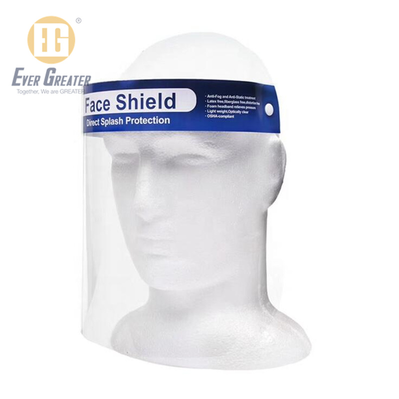 Customized Shield Full Face Shield for Anti Fog Face Shield