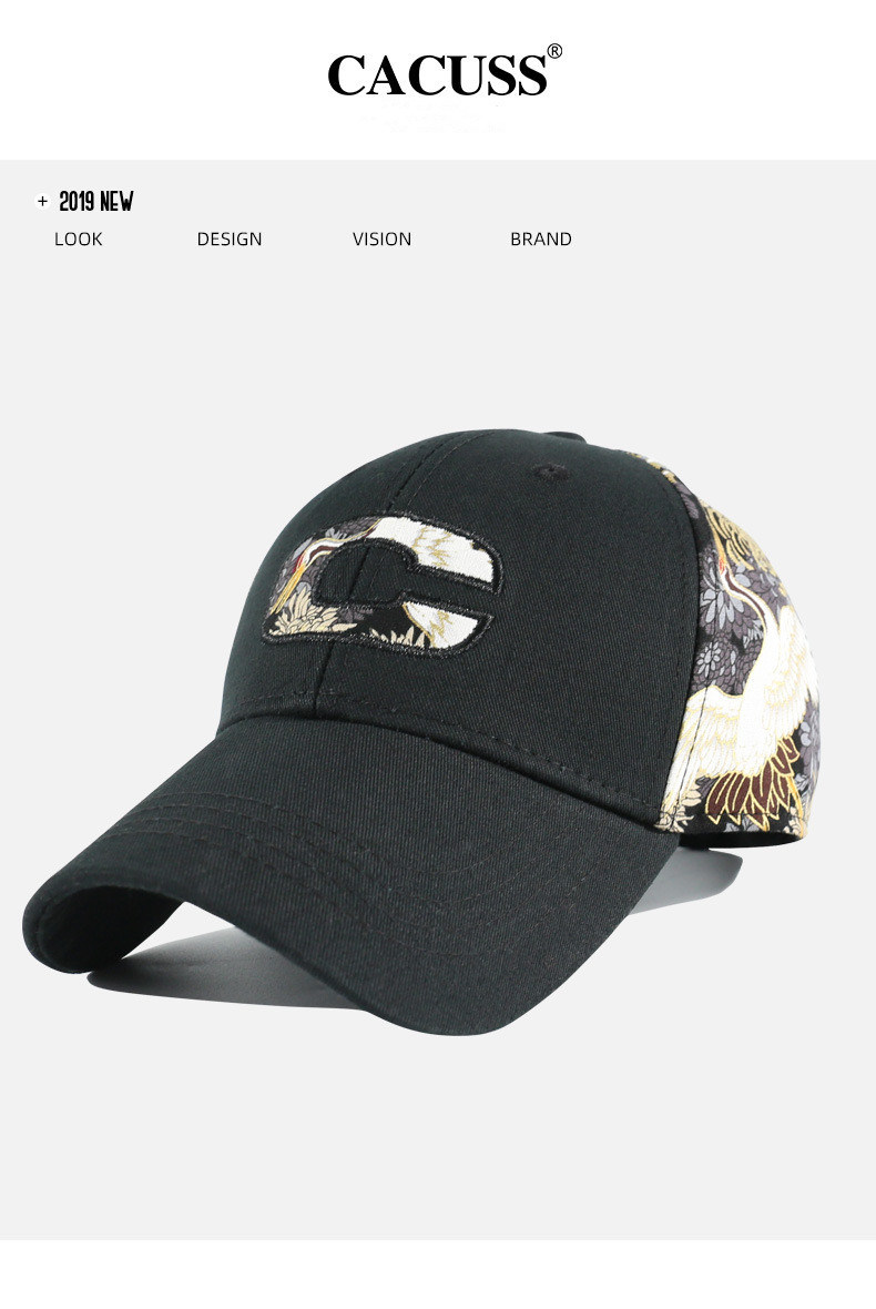 Custom Baseballcap Hat, Embroidery and Printing Cotton Fashion Design Hat, 6 Panels Sport Caps 5