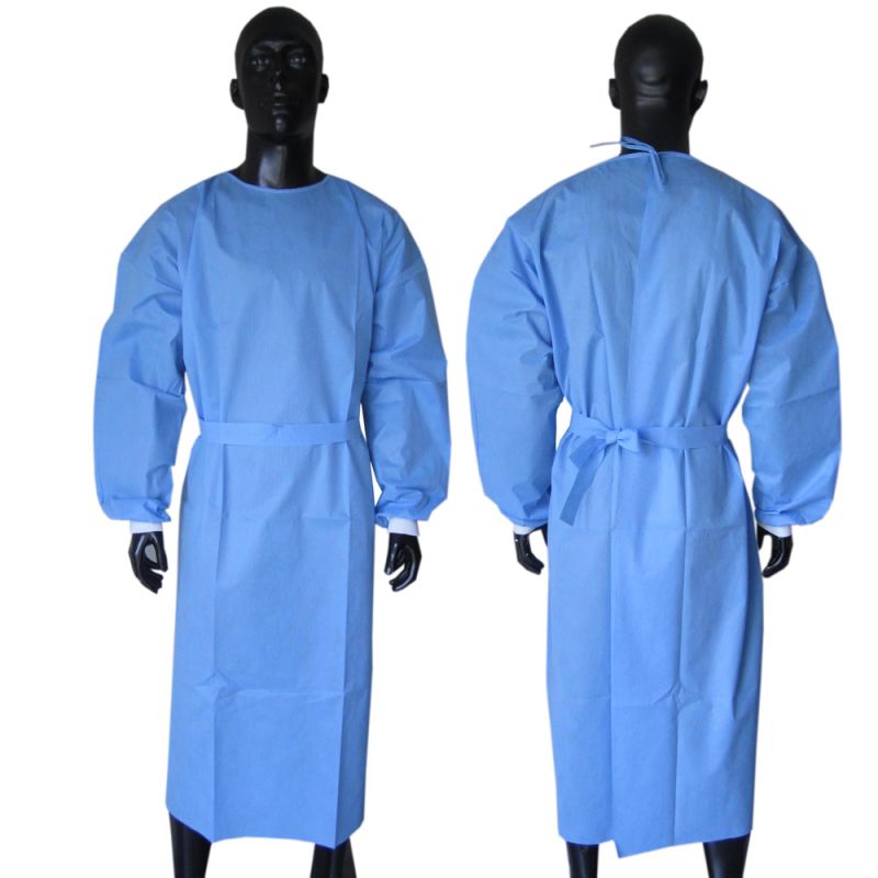 Hygienic with out Sleeve Patient Gown/Hospital Clothing with Short Sleeve