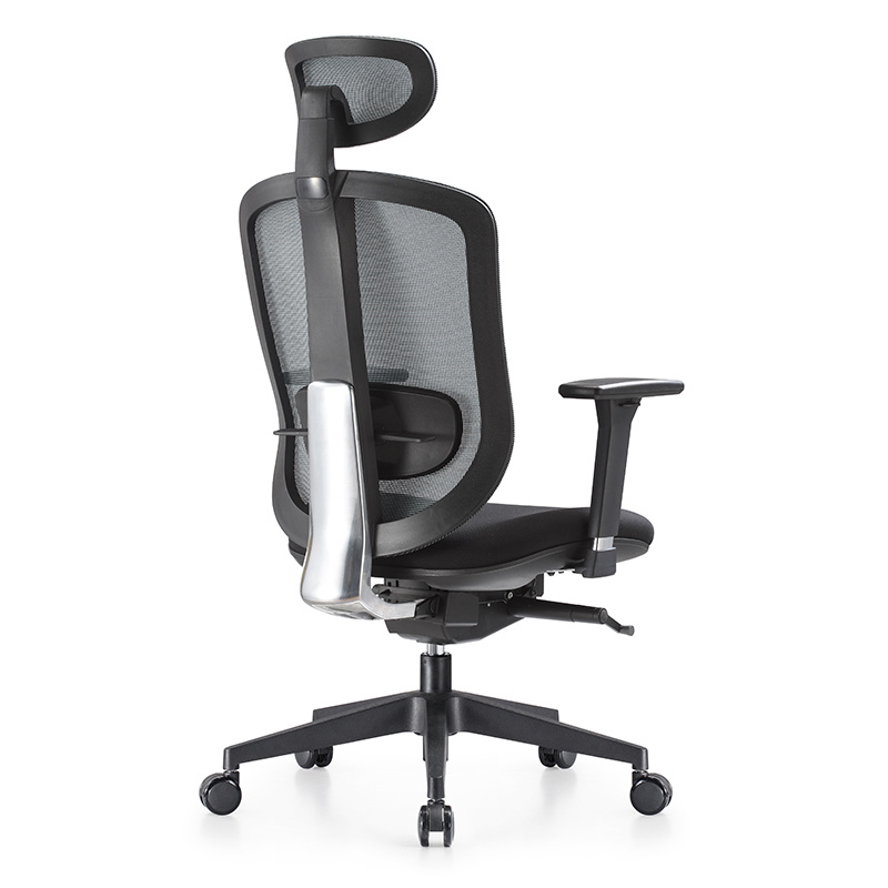 Adjusting Back Lumbar Support Ergonomic Office Chair with Adjustable Headrest