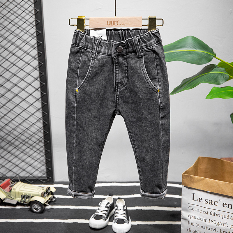 Hot Sale Demin Trousers Children's Casual Fashion Pants Kids Jeans