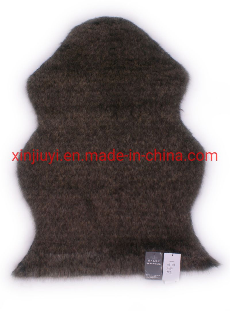 Wholesale Custom Acrylic Carpets Custom Size Artificial Fur Mats Sheepskin