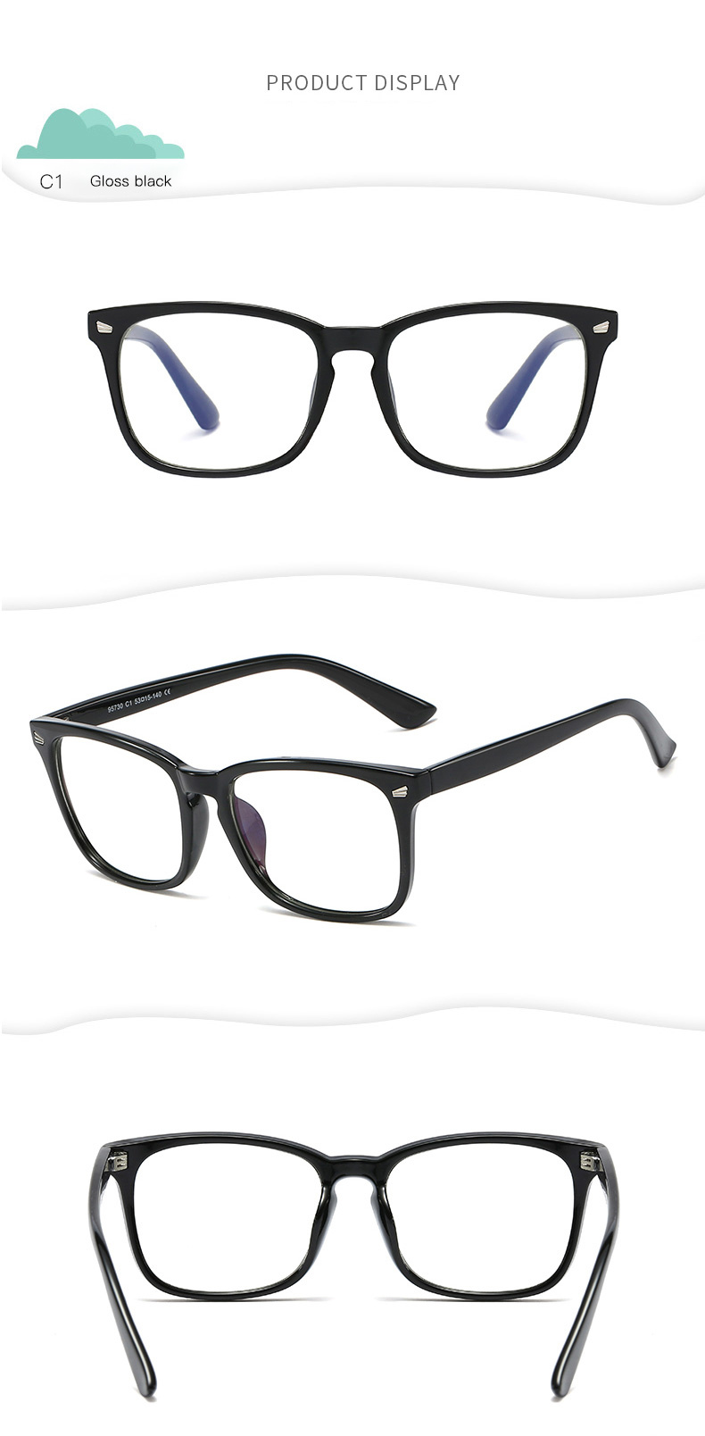 Kenbo Children Protect Glasses Plastic Blue Light Glasses Anti Blue Glasses95755