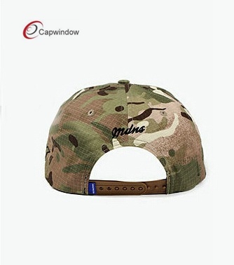 Military Camouflage Snapback Hat with Customized Logos