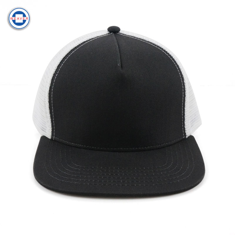 High Quality Flat Brim Mesh Hat Sun Hat Beach Hat Truck Hat Driver Hat