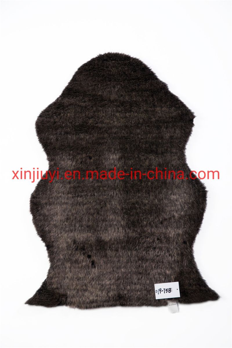 Wholesale Custom Acrylic Carpets Custom Size Artificial Fur Mats Sheepskin