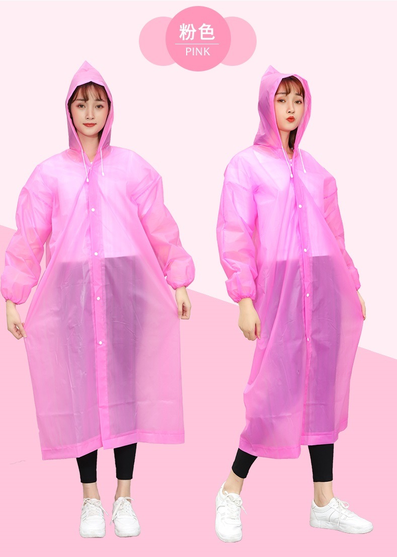 Unisex Raincoat Not Disposable Raincoat New EVA Raincoat for Adult and Children
