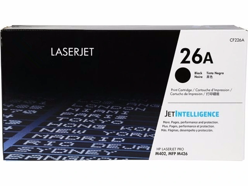 Premium Quality Original CF226A Laser Black Toner Cartridge 26A for HP Printer M402