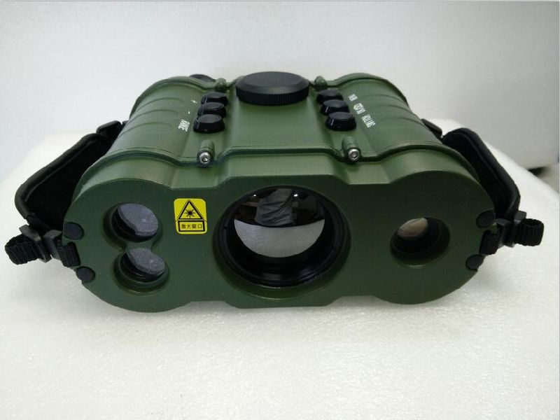 Military Binocular Handheld Infrared Thermal Imaging Camera Laser Range Finder